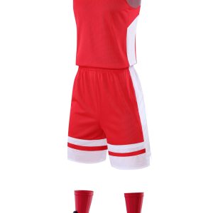 Men’s Performance Basketball Kit - Red/White