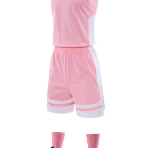 Men’s Performance Basketball Kit - Pink/White