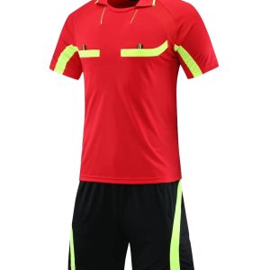 Men’s Professional Referee Kit - Red/Green/Black