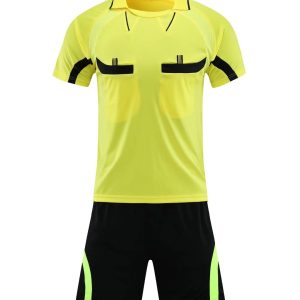 Men’s Professional Referee Kit - Yellow/Black/Green