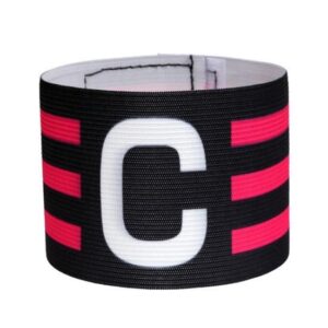 Captains Armband (Black/White/Pink)